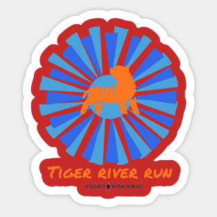 Tiger River Run Sticker